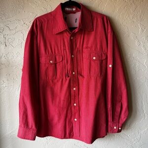 Orvis Open Air Caster Long Sleeve shirt Men’s Size Large